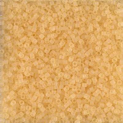 Delica Seed Bead - #1272 Light Straw Transparent Matte