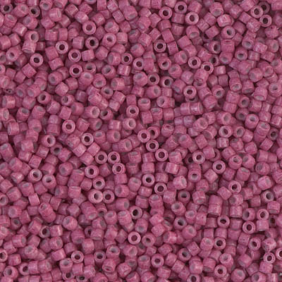 Delica Seed Bead - #1376 Dyed Antique Rose Opaque