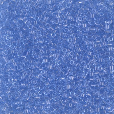 Delica Seed Bead - #1405 Pale Sky Blue Transparent - *Discontinued*