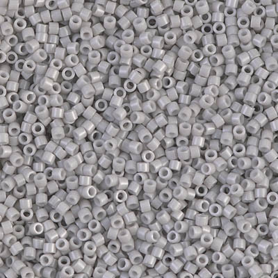 Delica Seed Bead - #1498 Light Smoke Opaque