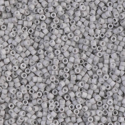 Delica Seed Bead - #1518 Light Smoke Opaque Matte