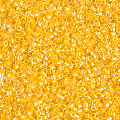 Delica Seed Bead - #1562 Canary Opaque Luster