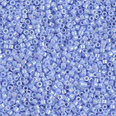 Delica Seed Bead - #1577 Agate Blue Opaque Rainbow