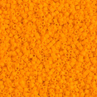 Delica Seed Bead - #1583 Mandarin Opaque Matte