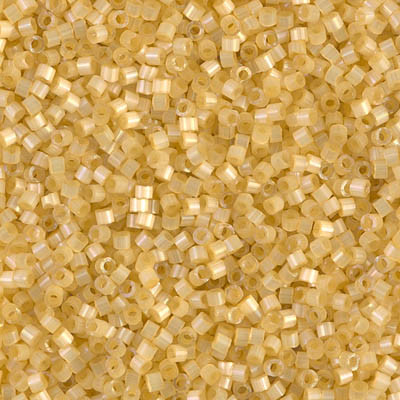 Delica Seed Bead - #1801 Dyed Light Apricot Silk Satin