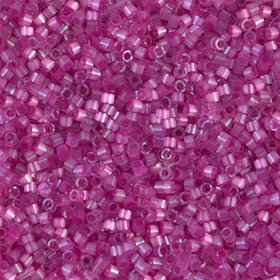 Delica Seed Bead - #1808 Dyed Fuchsia Silk Satin