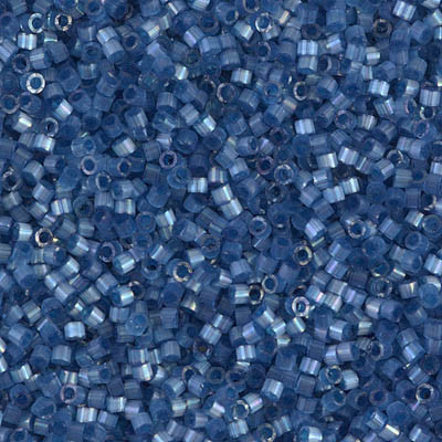 Delica Seed Bead - #1811 Dyed Dusk Blue Silk Satin