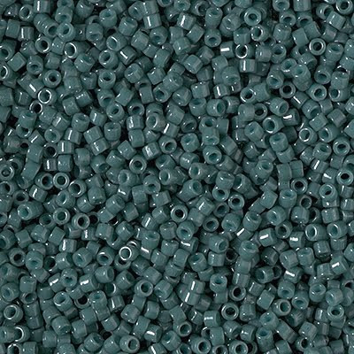 Delica Seed Bead - #2358 Duracoat Dyed Evergreen Opaque
