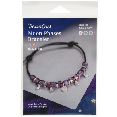 TierraCast Kit: Moon Phases Bracelet