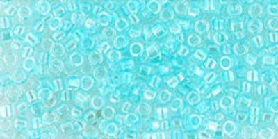 Toho Treasures 11/0 - #0170D Aqua Transparent Rainbow Matte