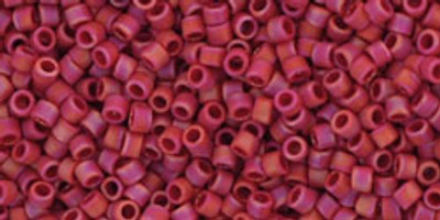 Toho Treasures 11/0 - #0405F Cherry Opaque Rainbow Matte