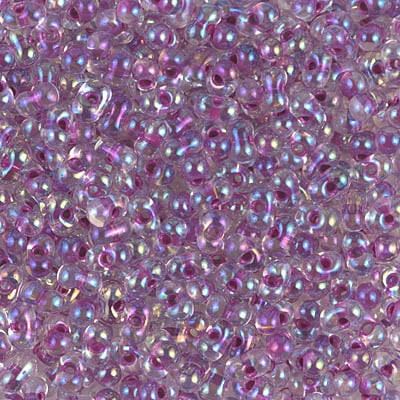 Miyuki Berry Beads - #0264 Raspberry Inside Color Lined Rainbow