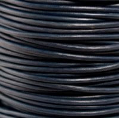 Round Leather Cord, 1.5mm: Pacific