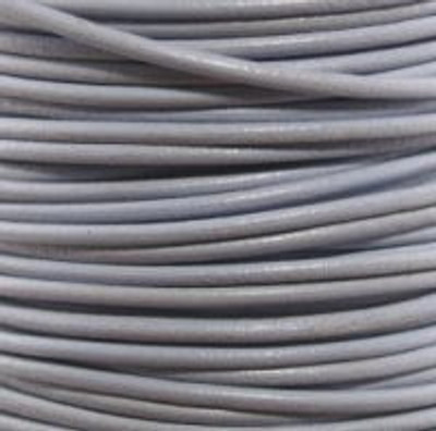 Round Leather Cord, 2.0mm: Horizon