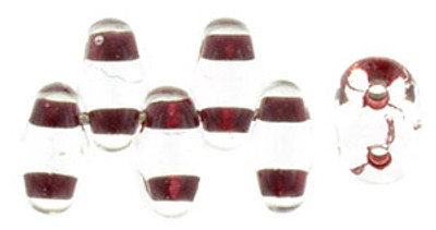 MiniDuo - #44898 Clear/Burgundy Inside Color Lined