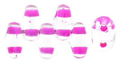 MiniDuo - #44877 Clear/Hot Pink Inside Color Lined