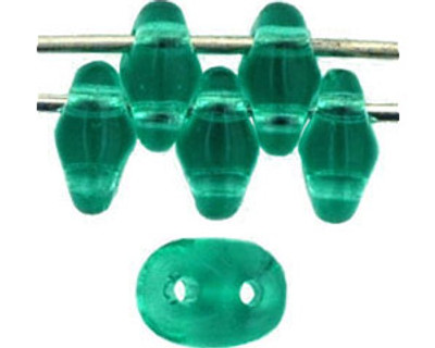 SuperDuo Bead - #5072 Emerald