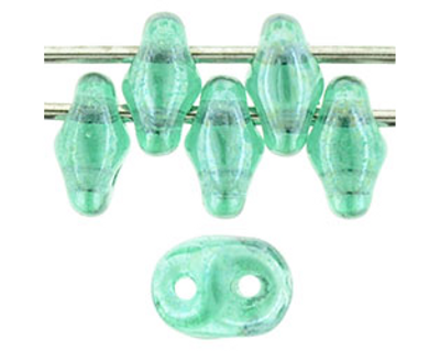 SuperDuo Bead - #L5072 Emerald Luster