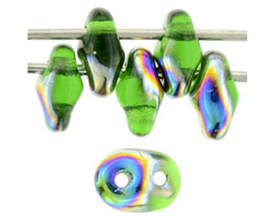 SuperDuo Bead - #V5005 Green - Vitral