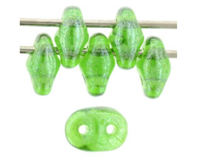SuperDuo Bead - #L5005 Green Luster