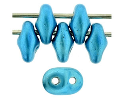 SuperDuo Bead - #24206 Metalust - Turquoise