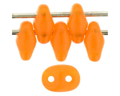 SuperDuo Bead - #81250 Milky Orange