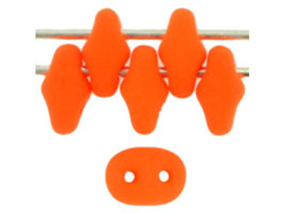 SuperDuo Bead - #25122 Neon Orange