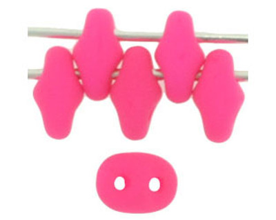 SuperDuo Bead - #25123 Neon Pink