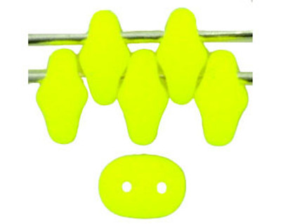SuperDuo Bead - #25121 Neon Yellow