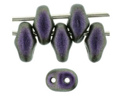 SuperDuo Bead - #94101 Polychrome - Black Currant