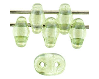 SuperDuo Bead - #14457 Prairie Green Luster