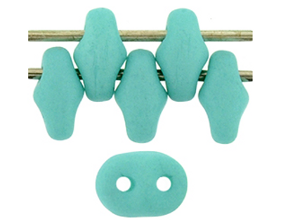 SuperDuo Bead - #29569 Saturated - Teal