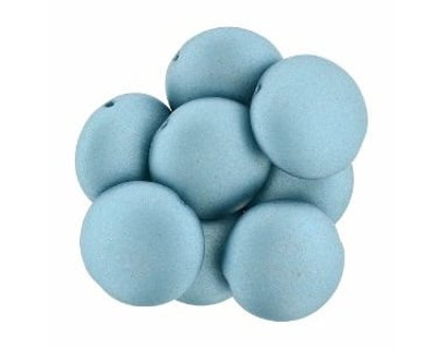 Cushion Round 14mm - #29436 Satin Metallic Arctic Blue