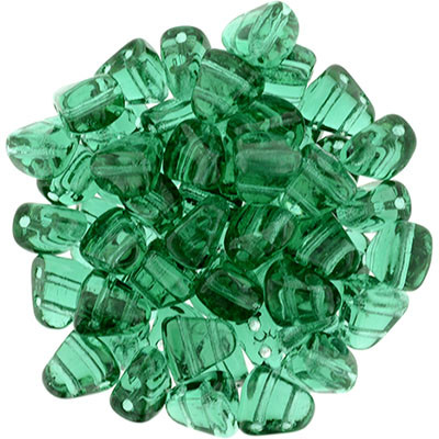 Matubo 2-Hole Nib-Bit - #5072 Emerald Transparent