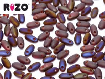 Rizo Beads - #MBR9009 Red Azuro Matte *Discontinued*