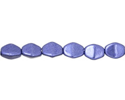 5x3mm Pinch Beads - #06B07 Saturated Ultra Violet Metallic