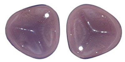 Rose Petals 14mm - Milky Amethyst  *Discontinued*