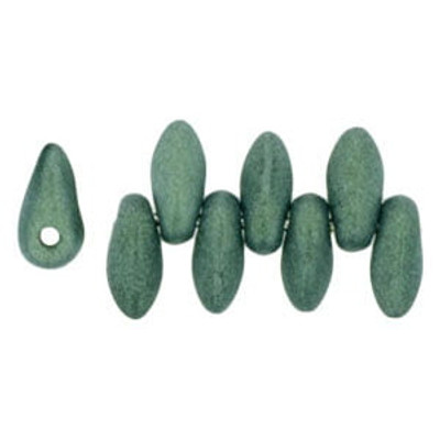 2.5x6mm Mini Dagger - #79051 Metallic Suede Light Green