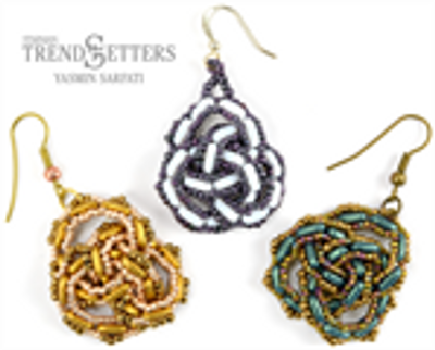 Celtic Knot Earrings by Y.Sarfati: Starman's Trendsetter Pattern
