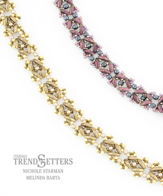 Quadrangle Necklace or Bracelet by N. Starman and M. Barta: Starman's Trendsetter Pattern