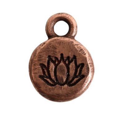 Charms: Itsy Spiritual Lotus by Nunn Design | 1 Each