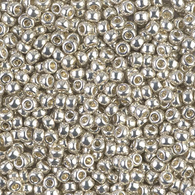 Round Seed Bead by Miyuki - #1051 Galvanized Silver