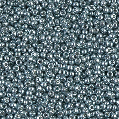 Round Seed Bead by Miyuki - #1059-D Galvanized Dark Sea Foam