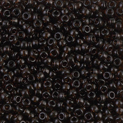 Round Seed Bead by Miyuki - #135 Root Beer Transparent