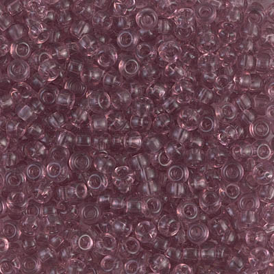 Round Seed Bead by Miyuki - #142 Smoky Amethyst Transparent