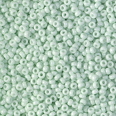 Round Seed Bead by Miyuki - #3318 Light Mint Opaque