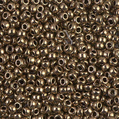 Round Seed Bead by Miyuki - #457 Dark Bronze Metallic