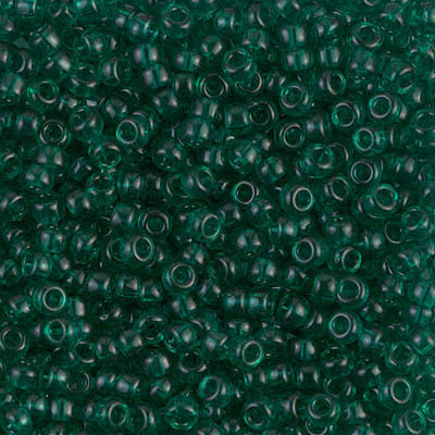 Round Seed Bead by Miyuki - #147 Emerald Transparent