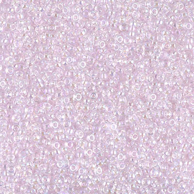 Round Seed Bead by Miyuki - #266 Pink Transparent Rainbow