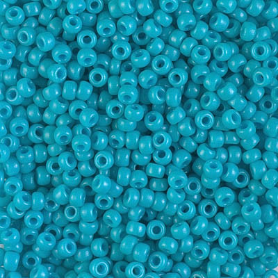 Round Seed Bead by Miyuki - #4480 Duracoat Underwater Blue Opaque